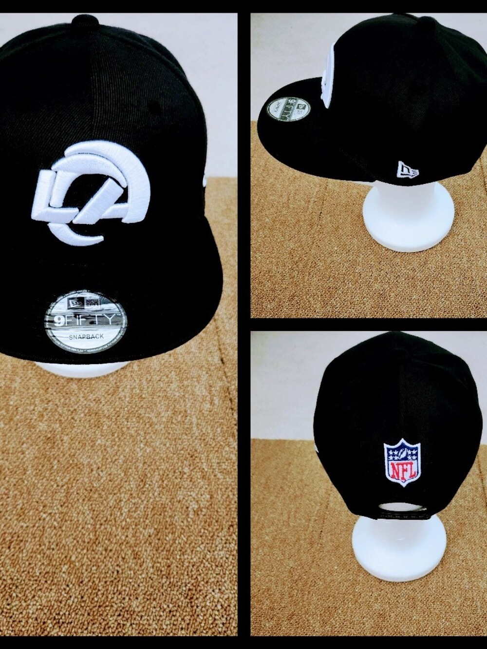 LOS ANGELES RAMS NFL FOOTBALL SNAPBACK HAT.
